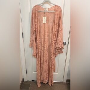 Joyfolie lace kimono